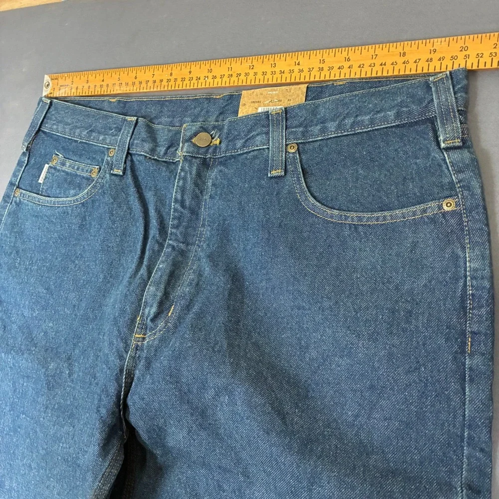 Vintage Carhartt Relaxed Fit Dark Wash Jeans Men's Size 40x34 B460 DVB